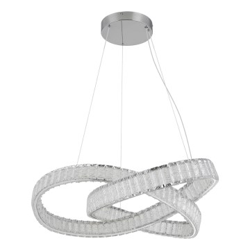 Globo - Lustre LED regulável em cabo LED/110W/230V 2700-6000K diâmetro 78 cm + comando à distância