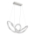 Globo - Lustre LED regulável suspenso por cabo LED/45W/230V 2700-6000K cromado brilhante + comando remoto