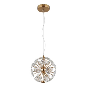 Globo - Lustre LED suspenso por cabo LED/12W/230V 3000K dourado