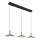 Globo - Lustre LED suspenso por cabo LED/24W/230V 4000K preto