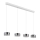 Globo - Lustre LED suspenso por cabo LED/24W/230V branco/fumado