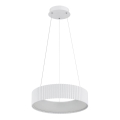 Globo - Lustre LED suspenso por cabo LED/45W/230V 2700/4000/6000K Ø 46 cm branco