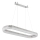 Globo - Lustre pendente em cabo dimerizável LED/40W/230V 2700-6000K transparente + controlo remoto