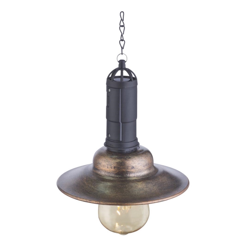 Globo - Lustre solar LED em corrente LED/0,06W/1,2V IP44 150 mAh