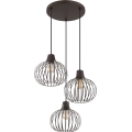 Globo - Lustre suspenso com cabo 3xE27/40W/230V