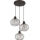 Globo - Lustre suspenso com cabo 3xE27/40W/230V