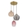 Globo - Lustre suspenso com cabo 3xE27/60W/230V Ø 45 cm