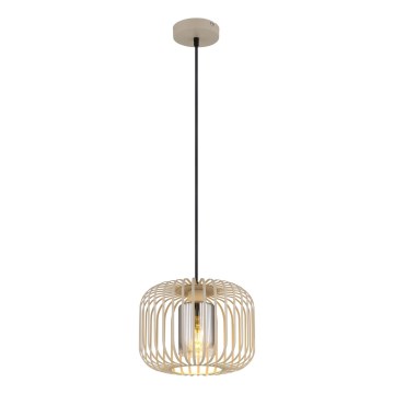 Globo - Lustre suspenso em cabo 1xE27/40W/230V Ø 28 cm
