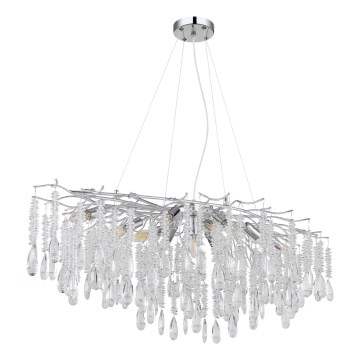 Globo - Lustre suspenso por cabo 12xE14/40W/230V