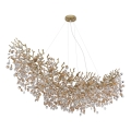 Globo - Lustre suspenso por cabo 16xE14/40W/230V dourado