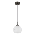 Globo - Lustre suspenso por cabo, 1x E27/60W/230V, Ø 20 cm