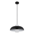 Globo - Lustre suspenso por cabo 1xE27/60W/230V preto