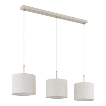 Globo - Lustre suspenso por cabo 3xE27/40W/230V