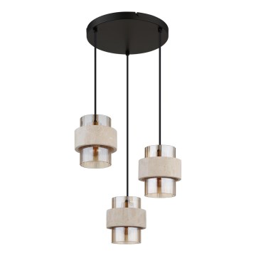Globo - Lustre suspenso por cabo 3xE27/40W/230V