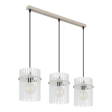 Globo - Lustre suspenso por cabo 3xE27/60W/230V