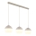 Globo - Lustre suspenso por cabo 3xE27/60W/230V