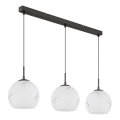 Globo - Lustre suspenso por cabo 3xE27/60W/230V