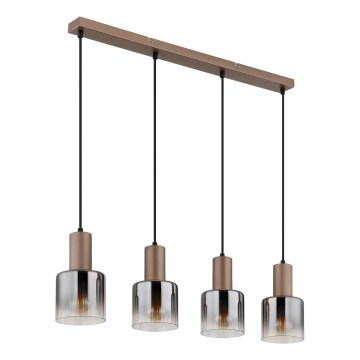 Globo - Lustre suspenso por cabo 4xE27/40W/230V
