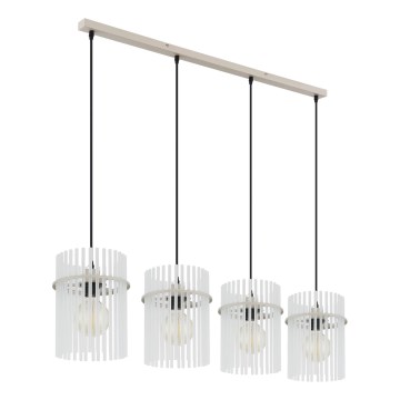 Globo - Lustre suspenso por cabo 4xE27/60W/230V