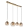 Globo - Lustre suspenso por cabo 4xE27/60W/230V latão