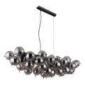 Globo - Lustre suspenso por cabo 6xE14/25W/230V preto