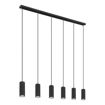 Globo - Lustre suspenso por cabo 6xGU10/35W/230V