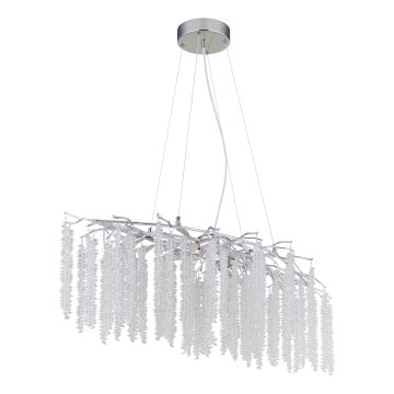 Globo - Lustre suspenso por cabo 9xG9/8W/230V