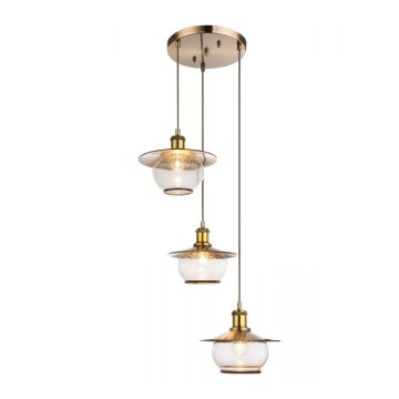 Globo - Luz pendente 3xE27/60W/230V