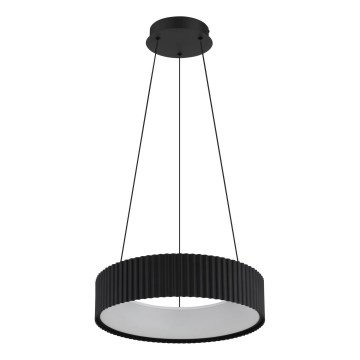 Globo - Pendente em cabo LED/45W/230V 2700/4000/6000K Ø 46 cm preto