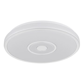 Globo - Plafon de tecto LED/24W/230V 3000/4000/6000K Ø 38 cm cromo mate