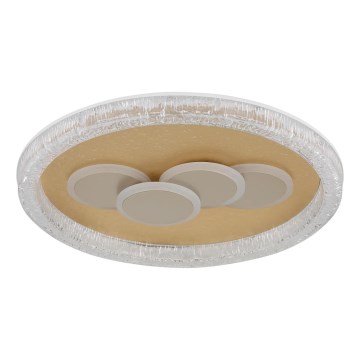 Globo - Plafon LED 40W/230V 3000K Ø 49,5 cm dourado