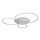 Globo - Plafon LED dimerizável LED/70W/230V 2700-6500K Wi-Fi Tuya cromo fosco + controlo remoto