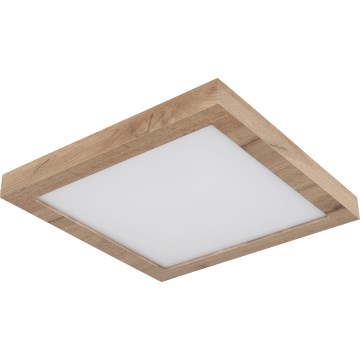 Globo - Plafon LED LED/16W/230V castanho