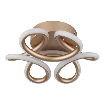 Globo - Plafon LED LED/24W/230V 2700/4000/6000K Ø 26 cm dourado