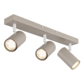 Globo - Spot de teto 3xGU10/35W/230V bege