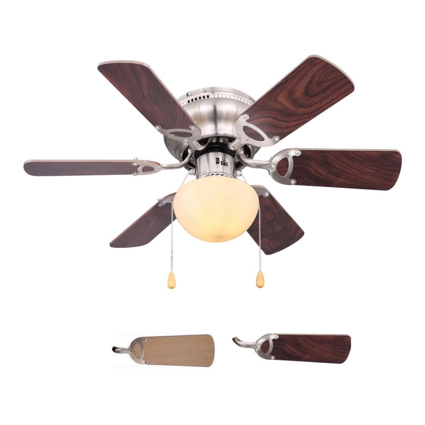 Globo - Ventilador de tecto 1xE27/60W/230V