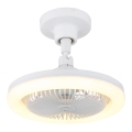 Globo - Ventilador de teto LED dimerizável LED/20W/230V 3000-6500K branco + controlo remoto