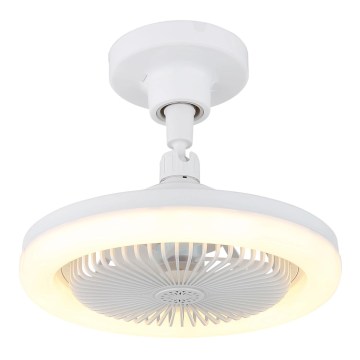 Globo - Ventilador de teto LED dimerizável LED/20W/230V 3000-6500K branco + controlo remoto