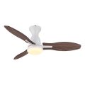 Globo - Ventilador de teto LED regulável LED/22W/230V 3000/4500/6000K + controlo remoto