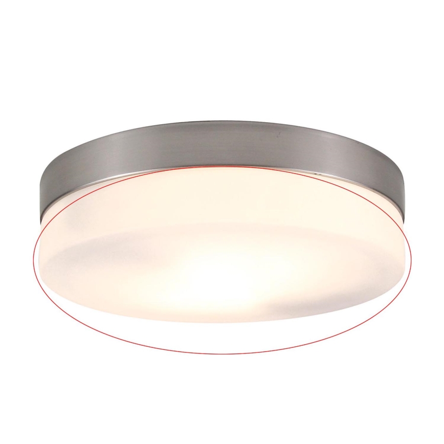 Globo - Vidro de reposição para candeeiro de teto OPAL E27 Ø 23,5 cm