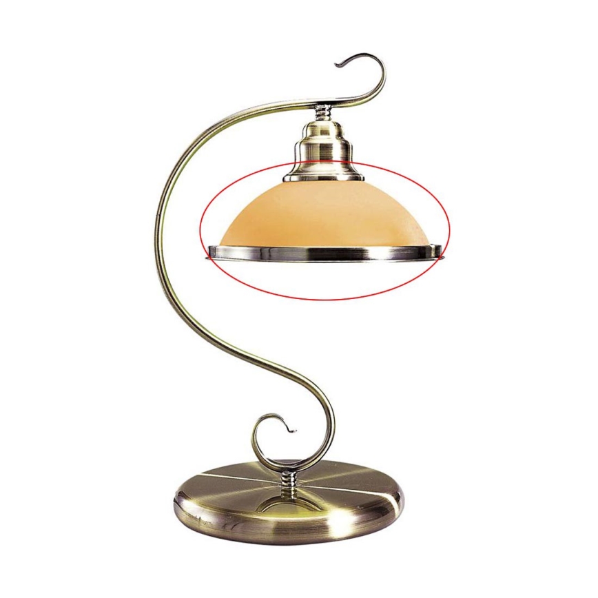 Globo - Vidro de substituição para candeeiro de mesa SASSARI E27