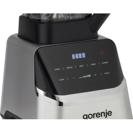 GORENJE BP1500DE - Liquidificador de bancada 2 l 1500W/230V aço inoxidável/preto