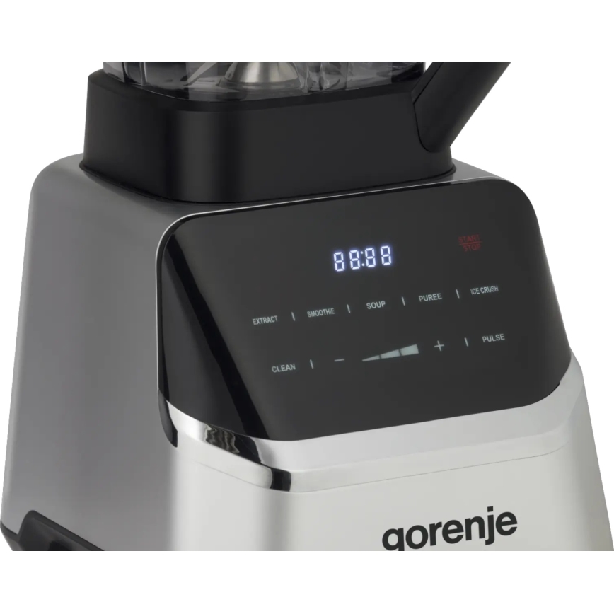 GORENJE BP1500DE - Liquidificador de bancada 2 l 1500W/230V aço inoxidável/preto