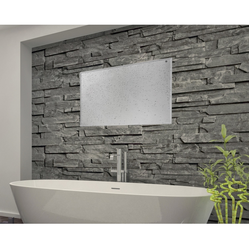 GORENJE IR540W - Painel infravermelho elétrico inteligente 540W, temporizador, IP44, Wi‑Fi, branco