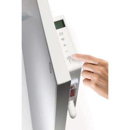 GORENJE IR540W - Painel infravermelho elétrico inteligente 540W, temporizador, IP44, Wi‑Fi, branco