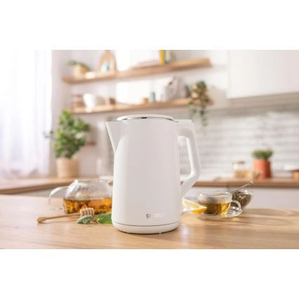 GORENJE K15DWW - Chaleira elétrica 1,5 l 2200W/230V branca