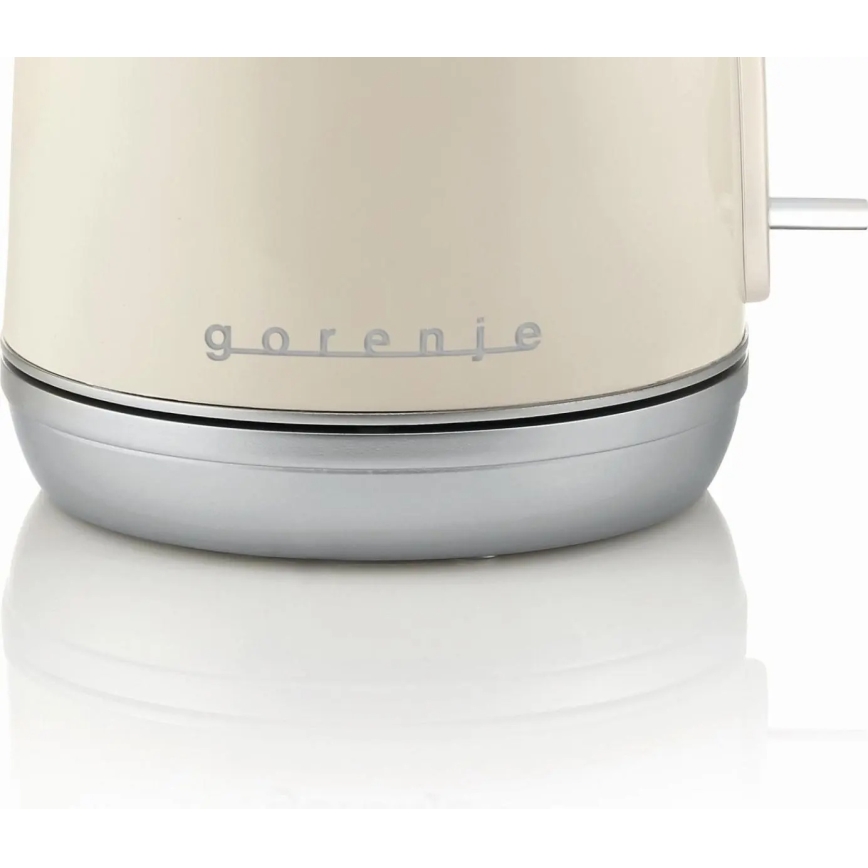GORENJE K15RL - Chaleira eléctrica 1,7 l 2200W/230V bege