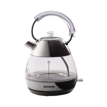 GORENJE K17GPD - Chaleira elétrica 1,7 l 2200W/230V transparente/aço inoxidável
