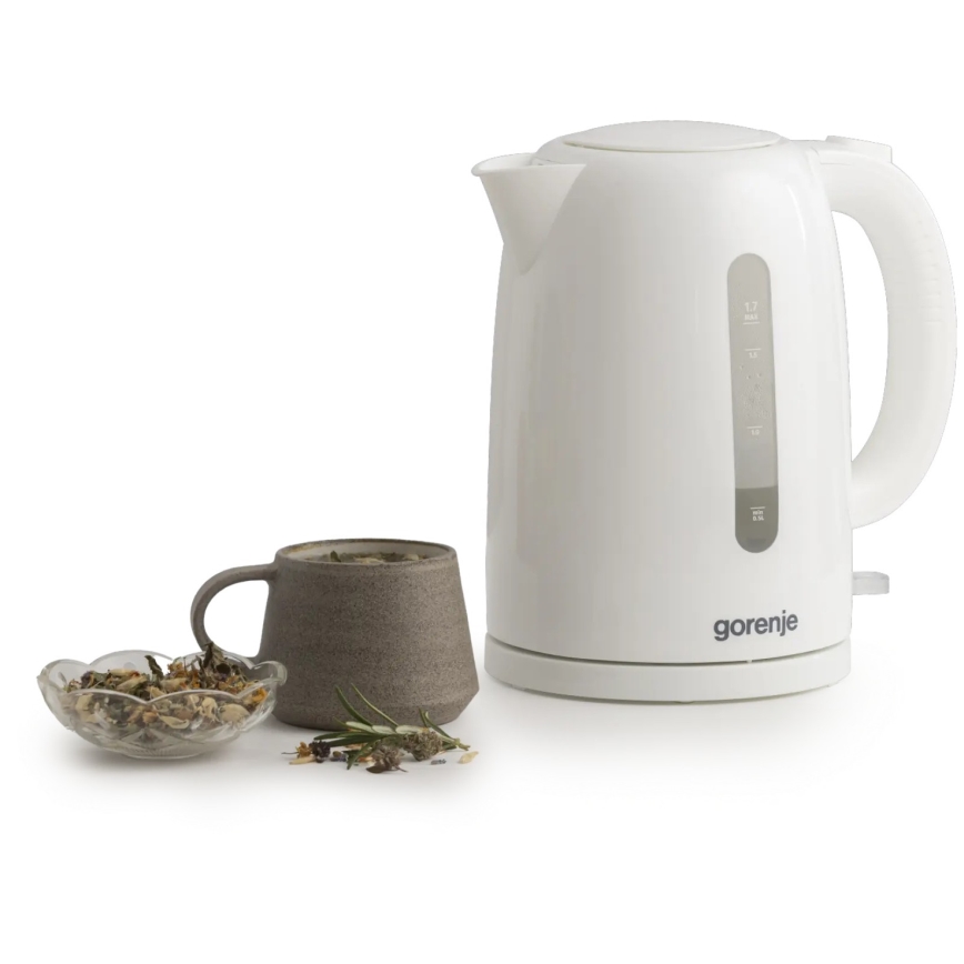 GORENJE K17W - Chaleira elétrica 1,7 l 2200W/230V branca