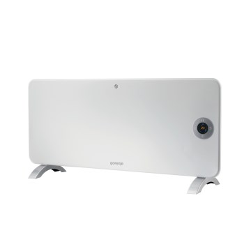 GORENJE OPTIHEAT 2000EWP - Aquecedor elétrico convector inteligente 2000W IP44 Wi-Fi branco